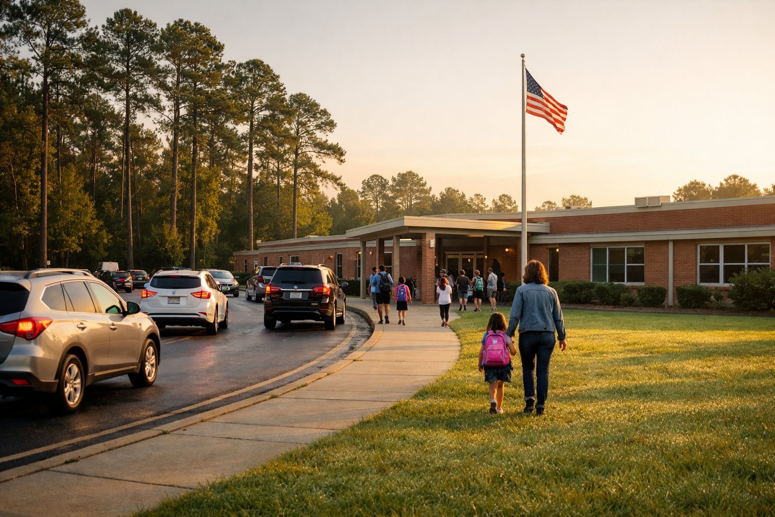 Houston County School District support for military-connected families and children of Robins AFB service members