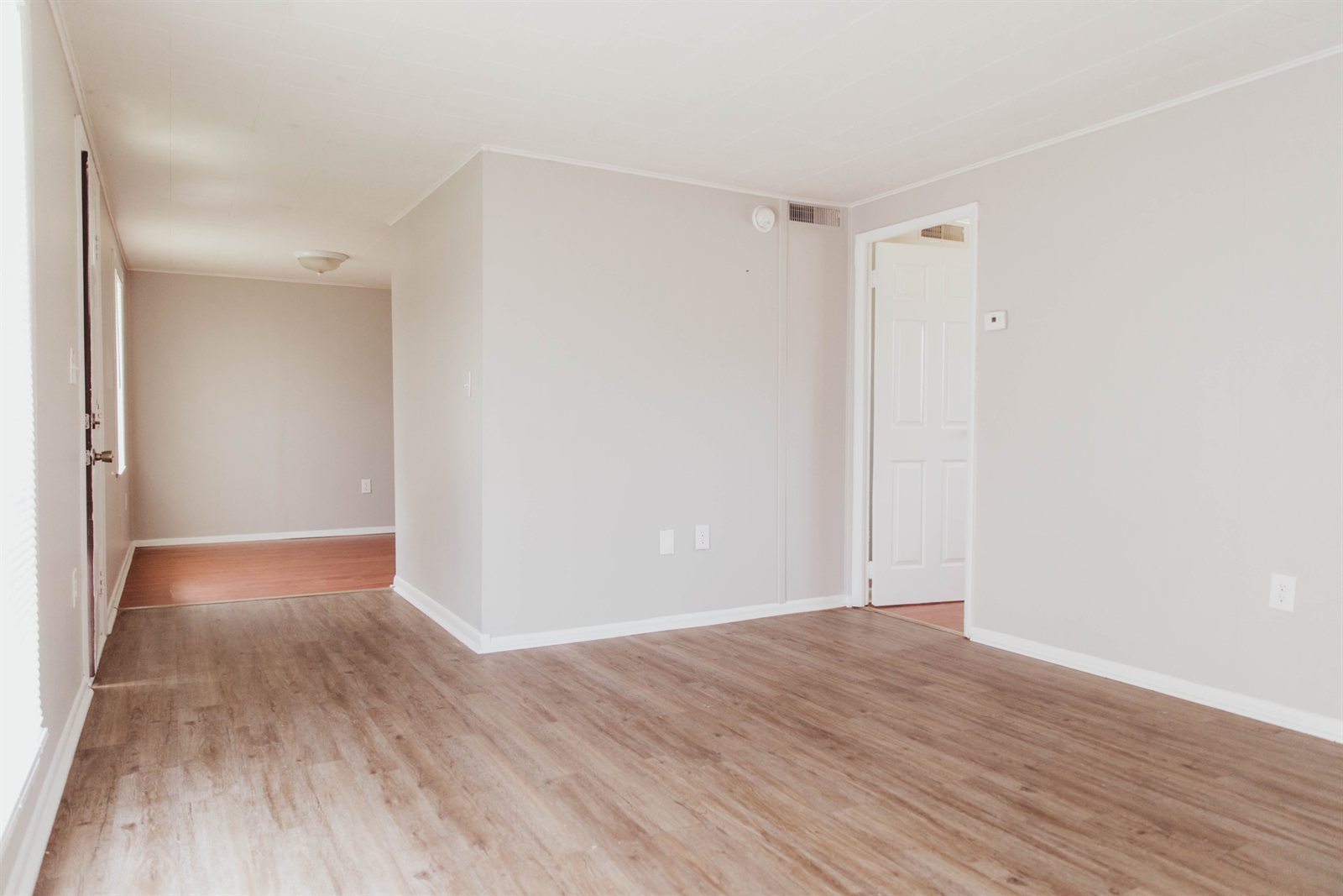 Apartment interior at The Mill Gardens — spacious layout for middle school families in the Huntington Middle School zone, Warner Robins, GA
